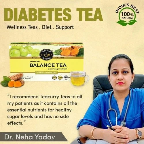 Diabetes Support Tea – Herbal Balance Tea for Everyday Blood Sugar Wellness