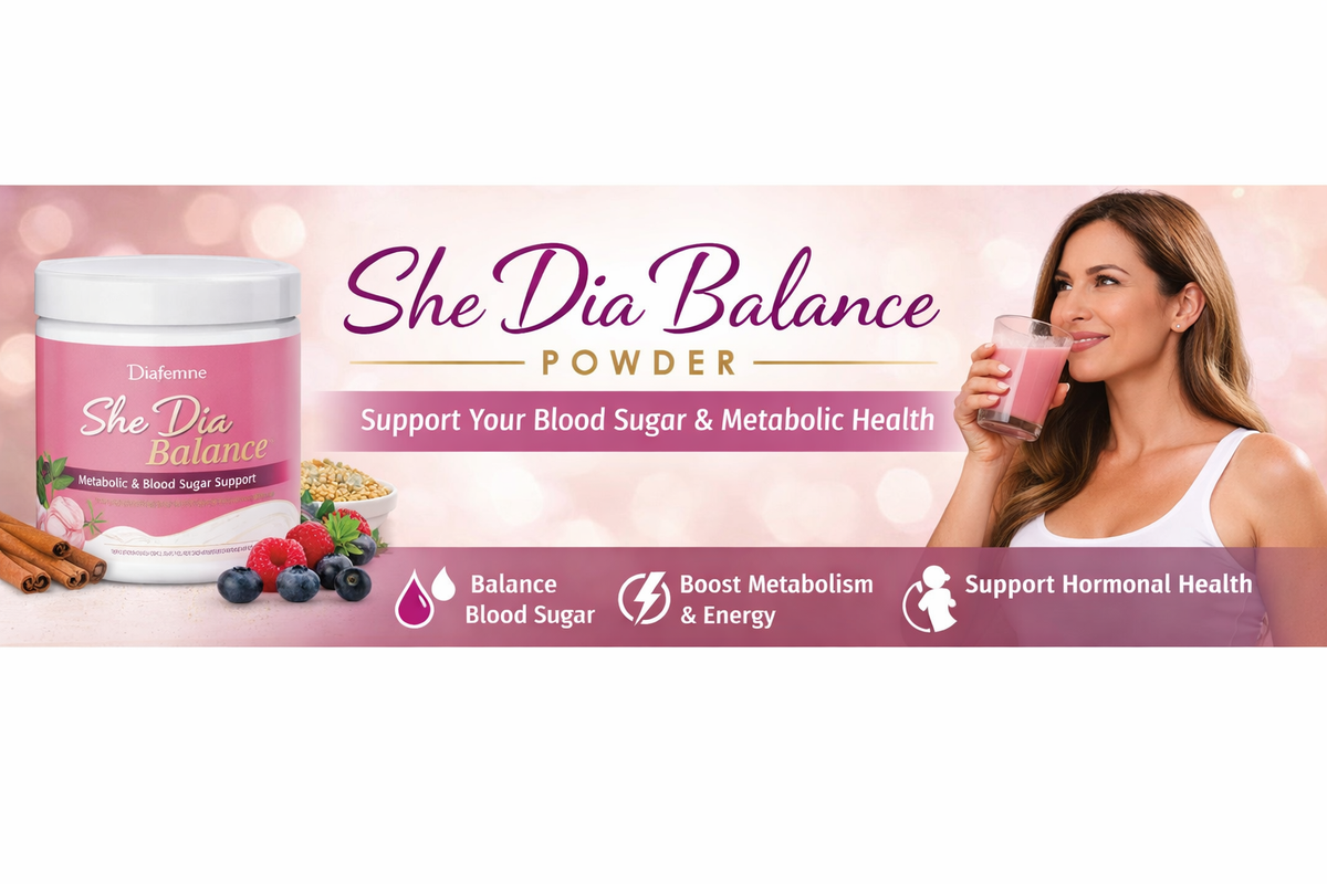 She Dia Balance Powder: A Smarter Daily Ritual for Women’s Blood Sugar & Metabolic Wellness