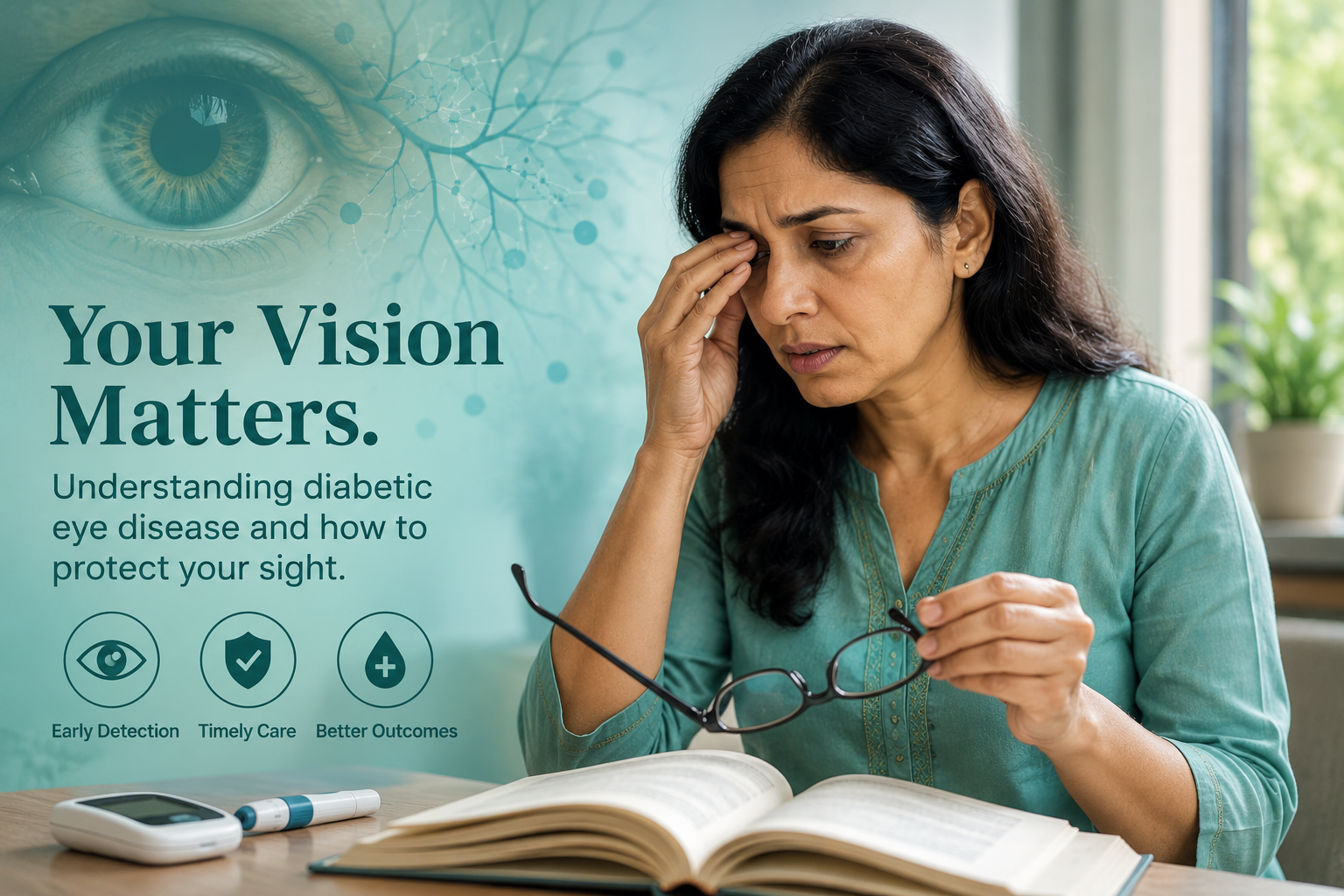 Diabetes and Eye Disease: Protecting Your Vision Through Early Detection | Diafemme