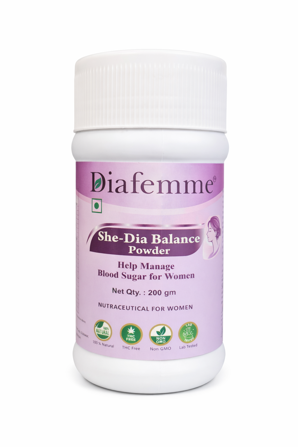 She-Dia Balance Powder | Women’s Metabolic &amp; Blood Sugar Support | 200g