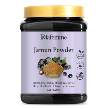 Jamun seed powder for blood sugar balance – Diafemme