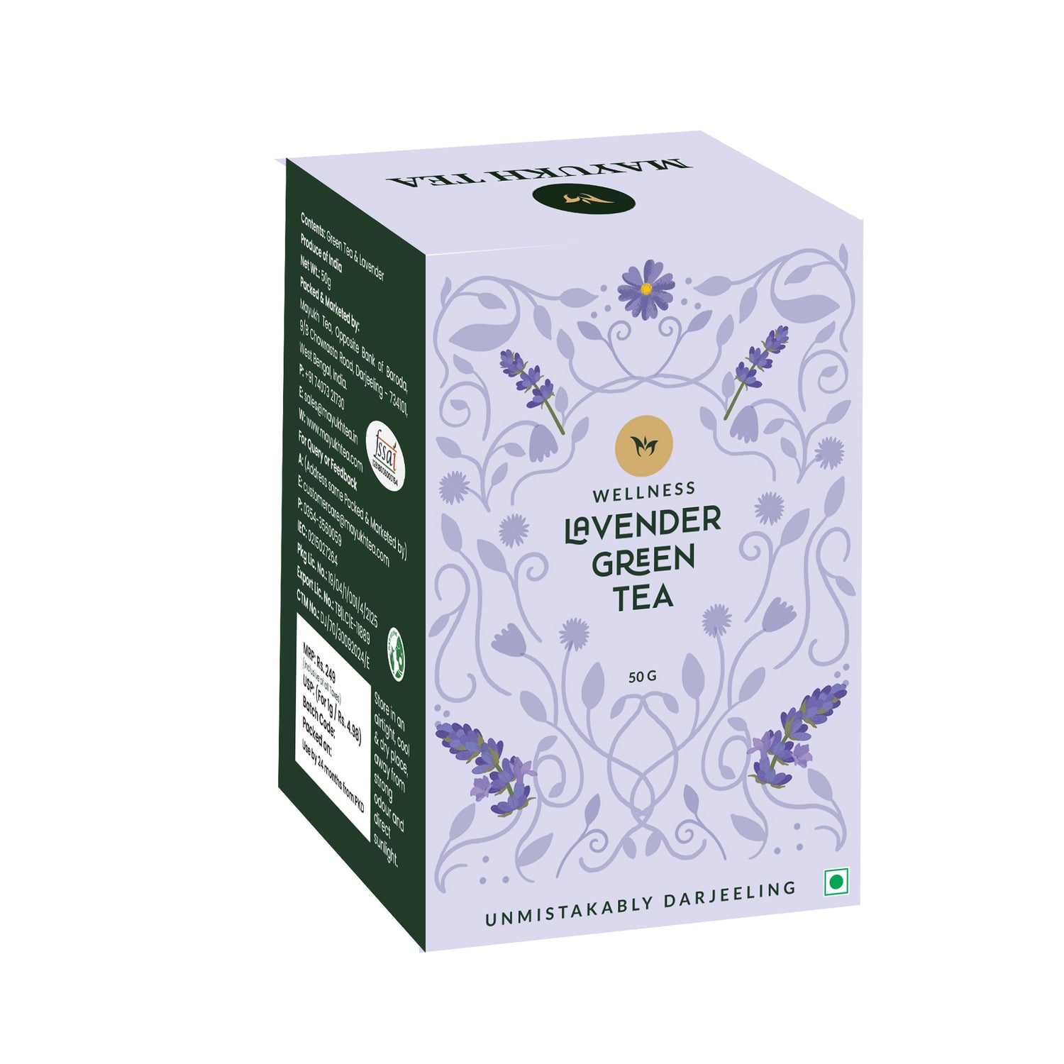 Lavender Green Tea