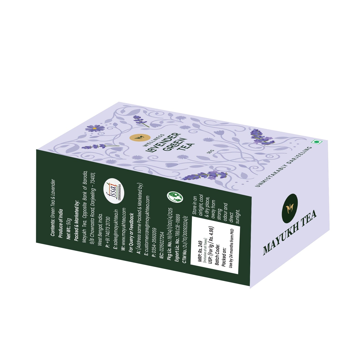 Lavender Green Tea