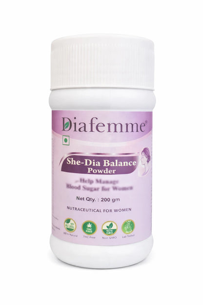 She Dia Balance Powder – Daily Energy &amp; Metabolic Balance Support for Women