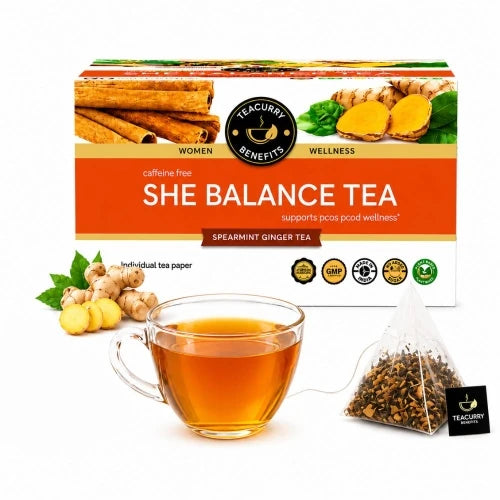 PCOS Support Tea – Herbal Wellness Blend for Hormonal Balance