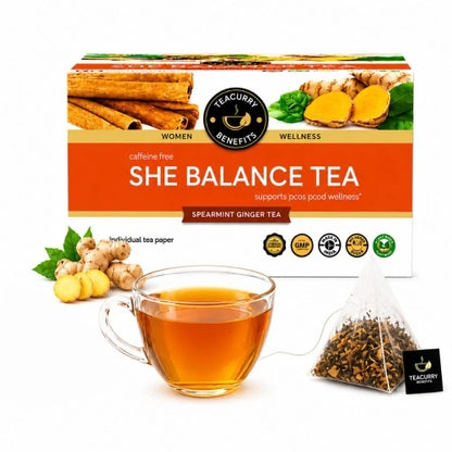 PCOS Support Tea – Herbal Wellness Blend for Hormonal Balance