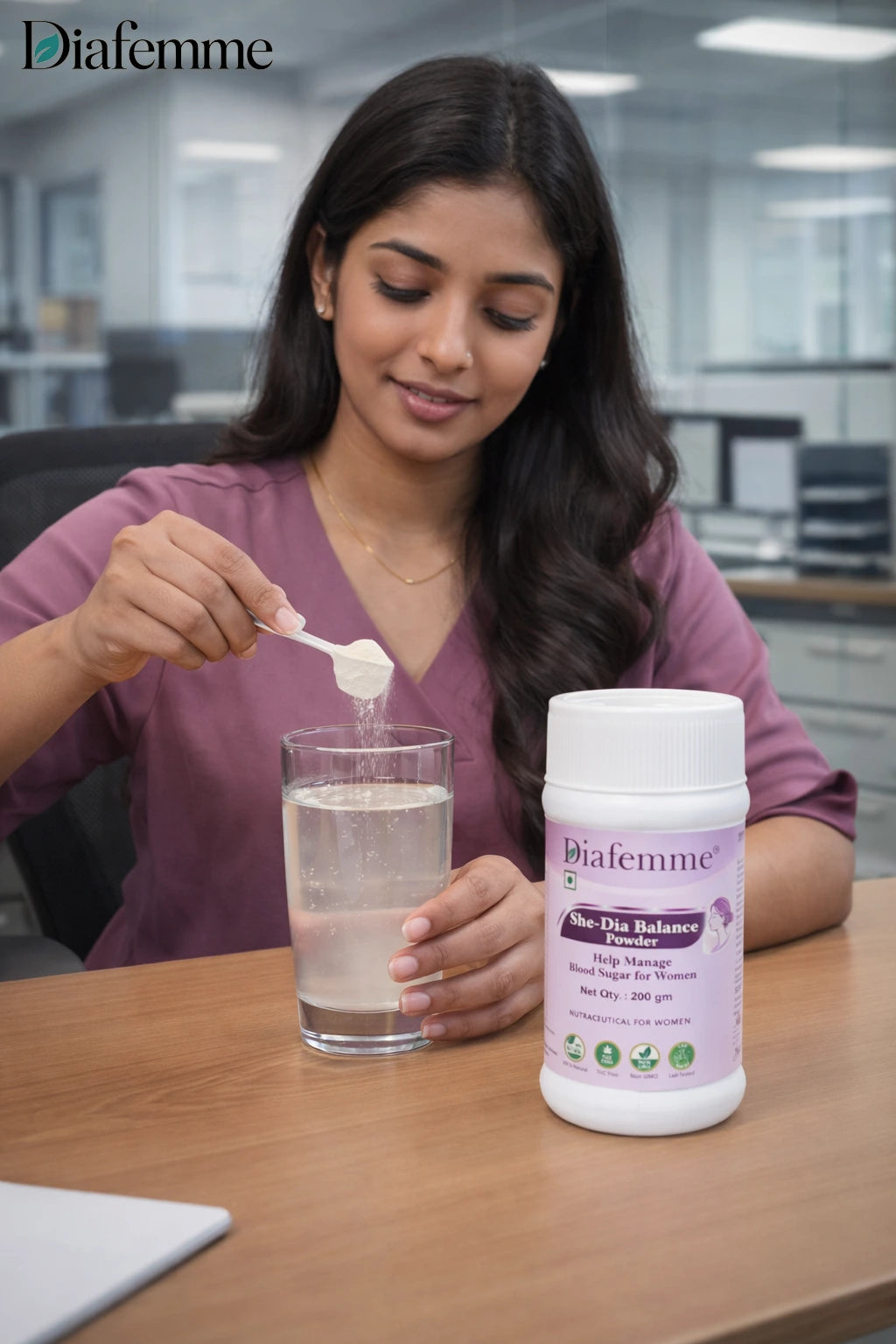 She Dia Balance Powder – Daily Energy &amp; Metabolic Balance Support for Women