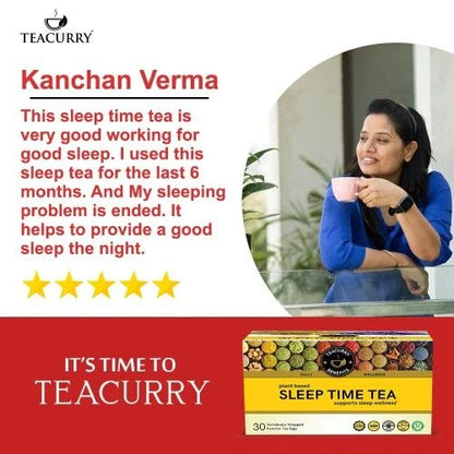 Sleep Support Tea – Calming Herbal Blend for Relaxation &amp; Better Sleep