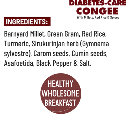 Diabetes-Care Red Rice Congee